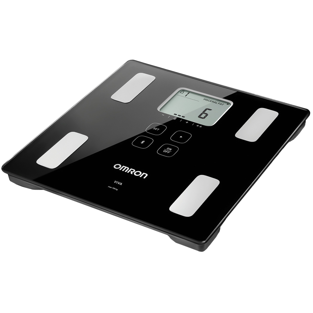 Omron HBF-222T-EBK VIVA Smart Scale Body Composition Monitor Image 1