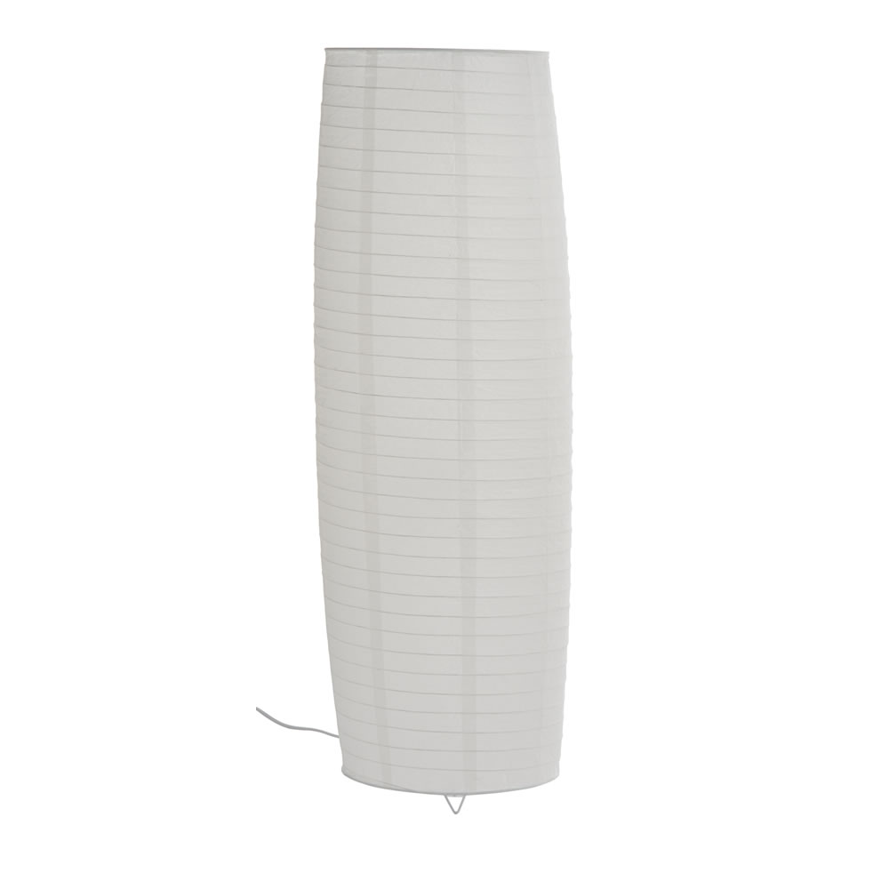 wilko paper floor lamp