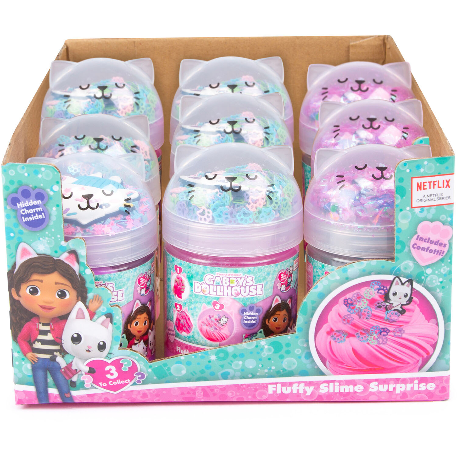 Single Gabby's Dollhouse Surprise Slime Toy in Assorted styles Image